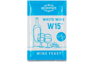 Винные дрожжи Beervingem "White Wine W15", 5 г