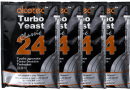 Комплект: Спиртовые дрожжи Alcotec "24 Turbo", 175 г, 4 шт. 